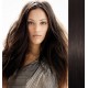 Clip in vlasy 43cm 100% lidské 100g - přírodní černá