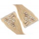 Clip in maxi set 73cm pravé lidské vlasy – REMY 280g – PŘÍRODNÍ BLOND