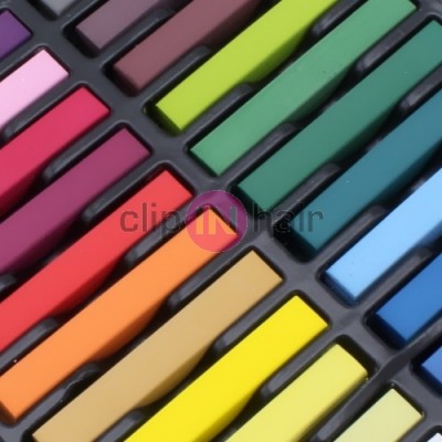 Barevné křídy na vlasy SUPER HIT!