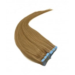 Vlasy pro metodu Invisible Tape / TapeX / Tape Hair / Tape IN 50cm -přírodní/světlejší blond